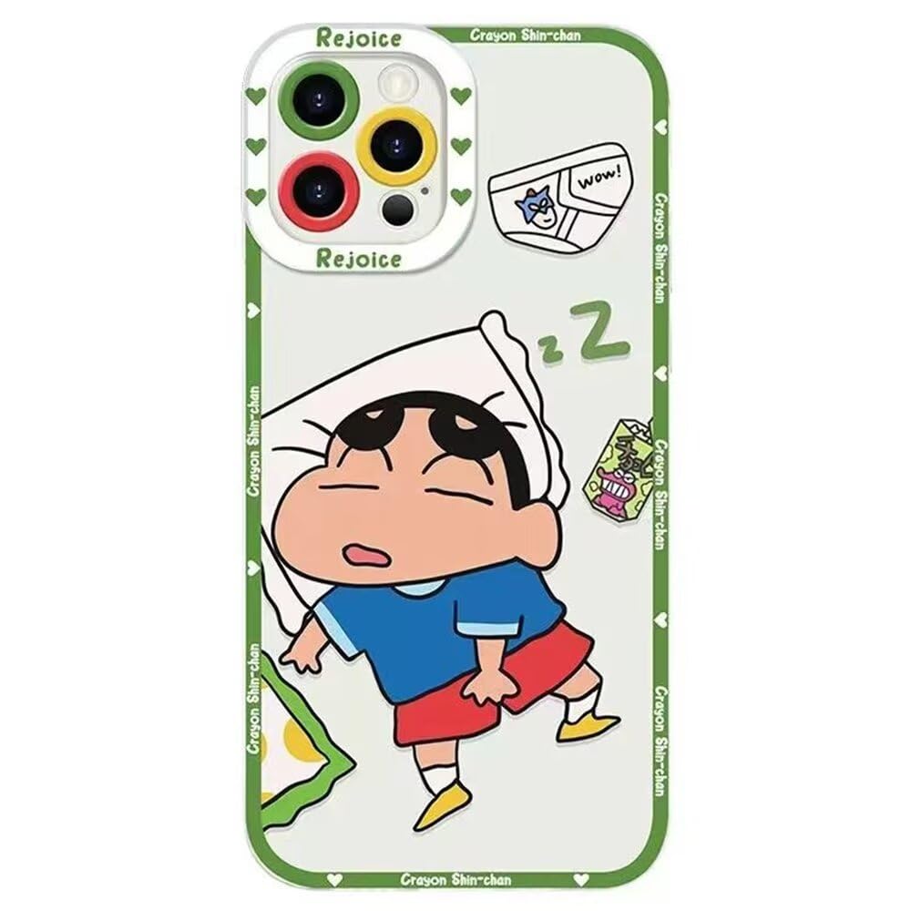 Amazon.co.jp: クレヨンしんちゃん iphone12 用 ケース